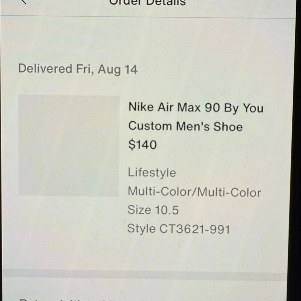 Blue and Pink Nike Air Max 90 - Picture 11 of 11